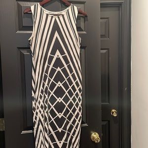 ASOS Black & White Bodycon Dress
